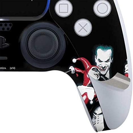 Skinit Decal Gaming skin compatible with PS5 Digital Edition Bundle - Officially Licensed DC Comics The Joker Batman: Harley Quinn Cover #1 Art by Alex Ross. Piece Also known as Tango with Evil Design