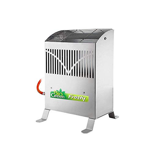 Bio Green FY 45 Chauffage au gaz pour Serre, Frosty 4500 W, Maron