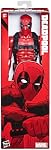 Figurine d'action Marvel Deadpool de 12 po avec accessoire, jouets de super héros pour les fans de 14 ans et plus