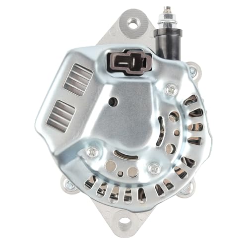 Image of Ezexpreze 2 Wire 12V 35 Amp Alternator 12180 12180NSE for Forklift 5FG-20 5FD-20 5FD-25 5FGL-20 with V1502 Engine & 4P / 4Y Engines 1986-2002 Vehicle Replacement Alternator 100211-1660