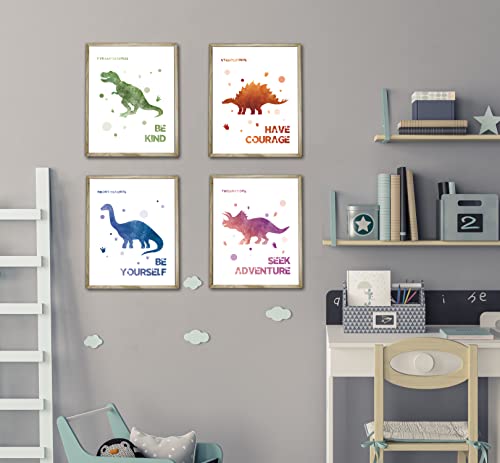 Chenjingling Inspiring Of Watercolor Dinosaur Poster thumb #5