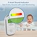 VTech 2 Parent Units Digital Audio Baby Monitor with Glow-on-Ceiling Night Light, Up to 1,000ft of Range, Vibrating Sound-Alert, Two-Way Talk Intercom, Sound Indicator, Secure Transmission: TM8212-2