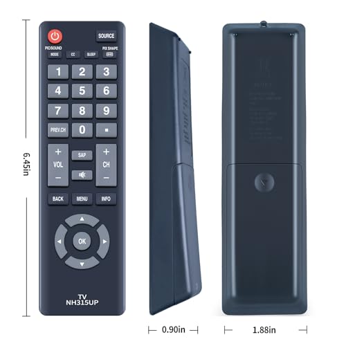 Télécommande NH315UP compatible TV Sanyo FW50D36F FW55D25F LCD