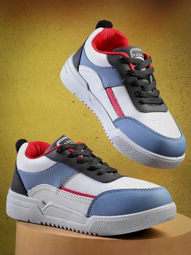 Image of ASIAN Kids FREEDOM-03 Stylish Casual Sneakers with Laces for Boys, Trendy and Comfortable Shoes Perfect, Walking, and Outdoor Play, Lightweight and Durable Design Suitable for Kids