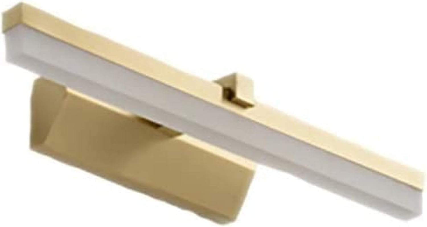 ASerZenith Mirror Lamp Led Wall Lamp Copper Bedside Lamp Bedroom Living Room Wall Lamp Bathroom Mirror Headlights Bath Mirror Lamps,25Cm