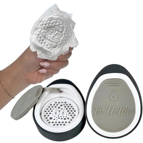 The UnWipe Instead of Flushable Wipes Add Incredible Texture to Any Toilet Paper Anywhere Clean Better Flush Safely