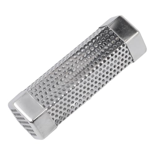 Lapiglo Barbacoa hexagonal de tubo de humo de 6 pulgadas, tubo de acero inoxidable 304, uso caliente y frío en parrillas eléctricas de carbón de gas con accesorios