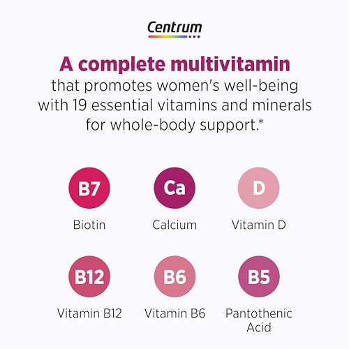 Centrum Complete Multivitamin Supplement + Hot Flash Support Menopause Support Tablets, with Clinically Studied geniVida, 30 Count - Image 6