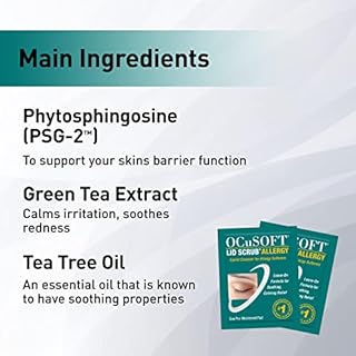 OCuSOFT Lid Scrub Allergy Eyelid Cleanser 30CT