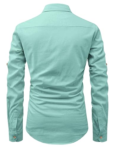 Image of Vida Loca Men Cotton Full Sleeve Casual Spread Collor Slim Fit Short Kurta for Men and Boys (Pack of 2)