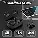 Auriculares Deportivos intrauditivos APEKX True Wireless Bluetooth 5.1 Deportivos, Sonido estéreo Impermeable...