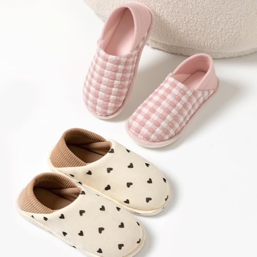 Premium Comfort Breathable Closed Back Thermal Cute Non Slip Women's Fuzzy House Slippers Indoor Soft Warm Kawaii Shoes2