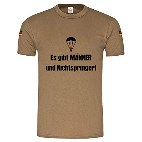 T-shirt FschJg Falli militaire vert vêtement parachutiste allemand taille S