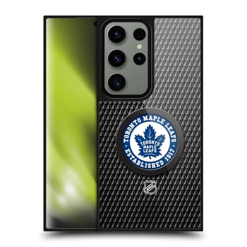 Coque Toronto Maple Leafs Samsung S24 Ultra texture rondelle pour supporter