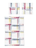 Material: 100% Baumwolle Irisette Bettwäsche Interlock-Jersey bunt Größe 135x200 cm (80x80 cm)