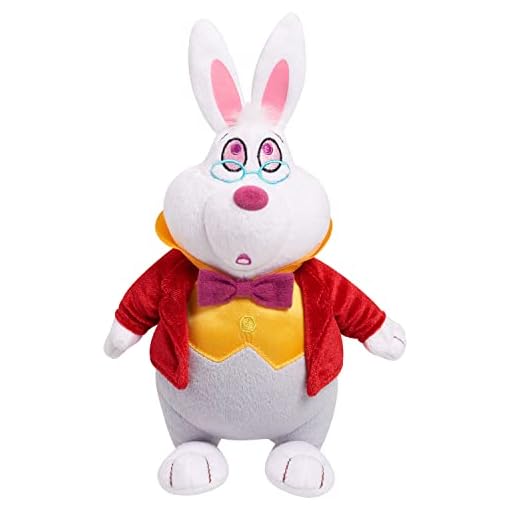 Disney Classics Collectible White Rabbit Stuffed Animal