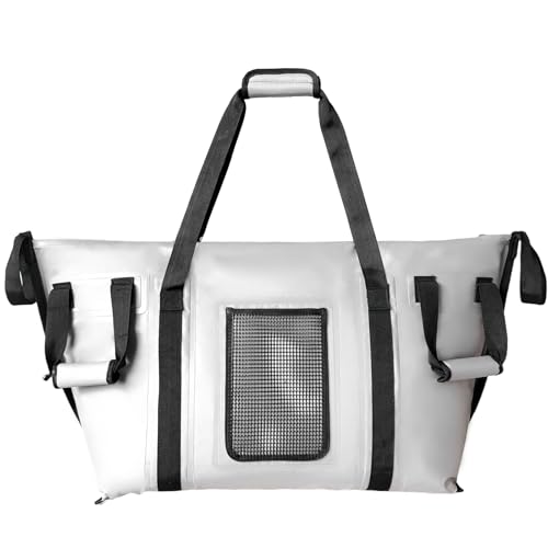 Buffalo Gear Insulated Fish Bag Cooler Flat Bottom-55L Fishing Cooler Wateroproof Fish Kill Bag (White) by Buffalo Gear - Used condition - Image 8