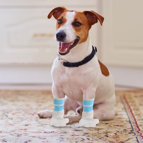 Bottes de pluie pour chien jojofuny en non-tissé jetables et imperméables 40pcs - 8