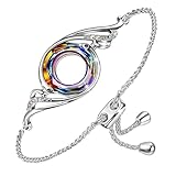 Kate Lynn Phoenix Bracelets Crystal Bracelet for Women Birthday Gifts for Women Christmas Gifts Lucky Bracelet Unique Jewelry for Wife Girlfriend Mom Grandma Daughter Best Friend