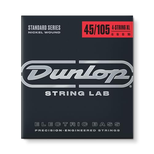 Cordes de basse Dunlop DBN45105XL pour briller lors de vos répétitions et concerts