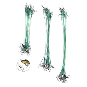 Lhbfcy Bas De Ligne Câbles De Pêche Fil De Pêche Rotatif Bas De Lignes en Acier Inoxydable Poisson De Ligne Corde De…