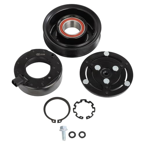 Image of ECCPP A /C Compressor Clutch 2012-2019 for Fiat 500 L4 1.4L