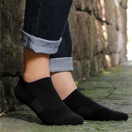Image of 12-30 Pairs Low Cut Ankle Socks for Men Thin Breathable Casual No Show Athletic Socks Bulk