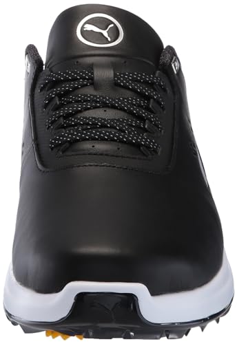 PUMA Golf Men's PHANTOMCAT Nitro Golf Shoes, Puma Black-Puma Silver-Yellow Sizzle, 11 Wide2