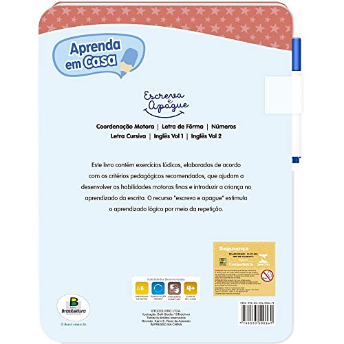 Aprenda em Casa Escreva e Apague: Coordenação Motora