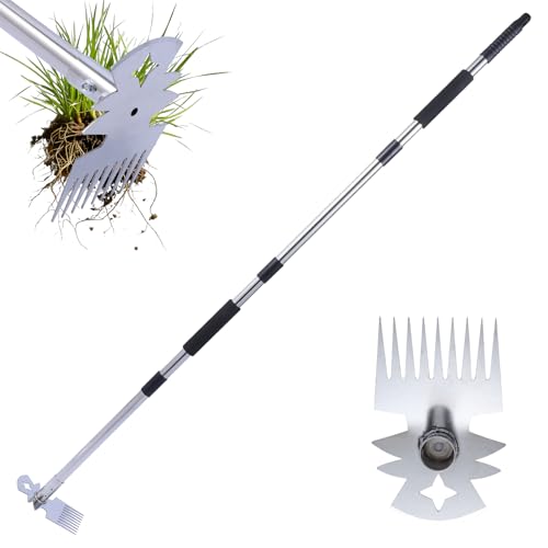 Herramienta manual para deshierbar con mango largo 60" miniatura 1