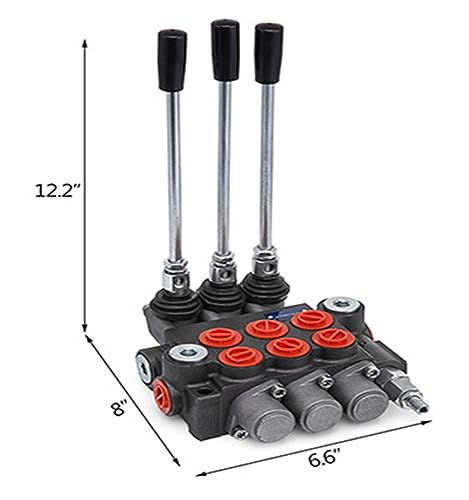 Vanne de commande hydraulique pour projets de bricolage et fendeuse