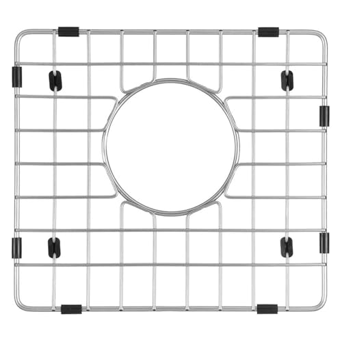 Starstar Sinks Protector Stainless Steel Kitchen Sink Bottom Grid, Rack (13.25 L x 14 W)