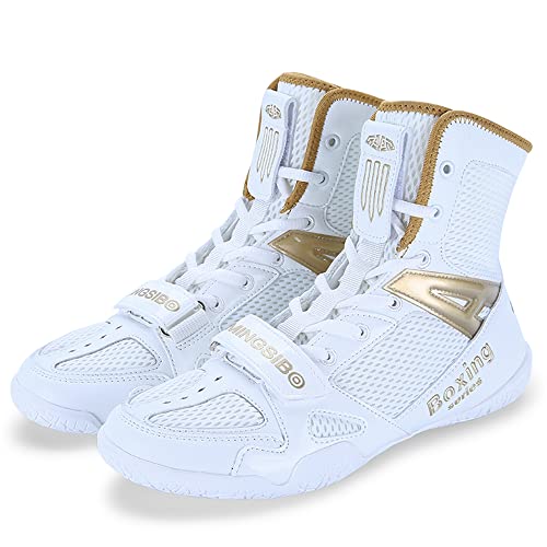 Chaussures de boxe légères avec semelle adhérente pour une agilité maximale