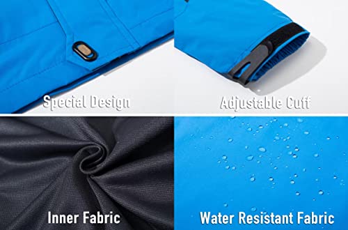 Magcomsen Soft Shell Jacket For Men Windbreaker Jacket For Men Hiking Jacket For Men Waterproof Jacket For Men Jackets For Men Casual Jacket For Men Royal Blue #TOP3