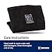 Nikken KenkoTherm - Knee Wrap Large 1834 - Black Stretch Support with Ceramic Reflective Fibers for Running, Weightlifting, Basketball - Men and Women
