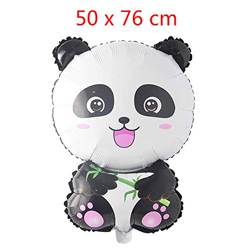 Cartoon Panda Foil Balloons China National Treasure Happy Birthday Party Decor Bear Animal Kids Air Balloon Globos Helium Ball (Panda) #TOP3