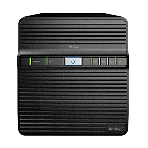 Synology DS420j 4 Bay Desktop NAS Enclosure