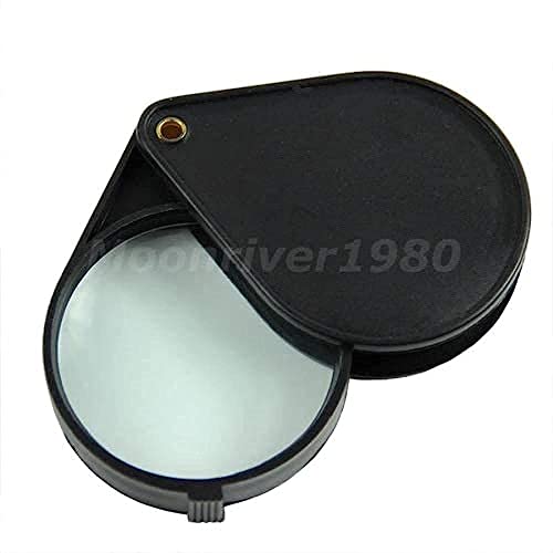 Loupe de grossissement 5X HJMMWT 50 mm pour examen de bijoux