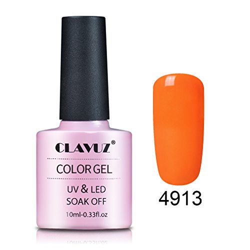Clavuz UV LED Nagellack UV Gel Nail Polish für Nails Art Peel Off Nagellack UV farbgel für gelnägel 10ML - Macaron4913