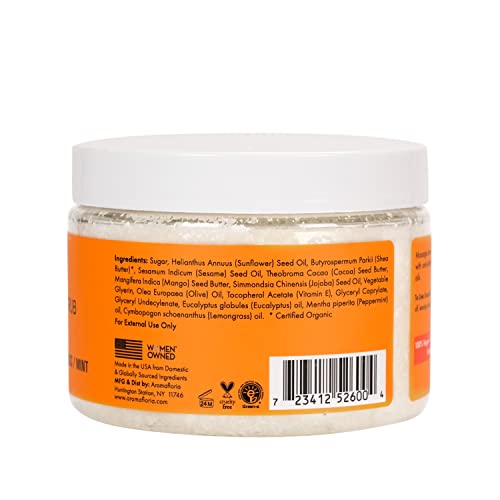 Aromafloria Muscle Soak Recover Body Scrub, Eucalyptus/Peppermint/Lemongrass -12 Oz… #TOP1