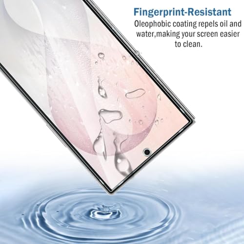Image of Uyiton Compatible with Samsung Galaxy Z Fold 8 Ultra Tempered Glass Screen Protector (Pack of 2) | 9H Hardness, HD Clear, Scratch Resistant, Bubble-Free, Easy Installation Kit