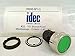 IDEC HW4B-M1-G 22 MM, Green, Push Button