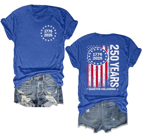Image of Ithalt Women 4th of July Shirt Fourth of July Shirts USA Sequin Tshirt American Patriotic T-Shirt Stripes Tee Tops