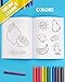 My Big Fun Coloring Book for Toddlers to Learn the Animals, Shapes, Colors, Numbers and Letters: Activity Workbook for Kids Ages 2-4 Years