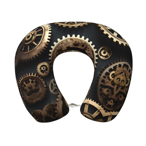 Almohada de viaje con soporte de cuello y memoria