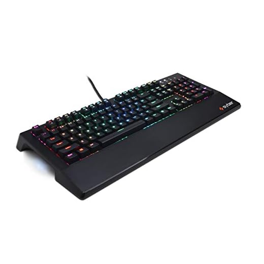 CyberpowerPC Syber K1 SKMBR206 RGB Mechanical Gaming Keyboard with Kontact ™ Brown (Tactlile) Mechanical Switches