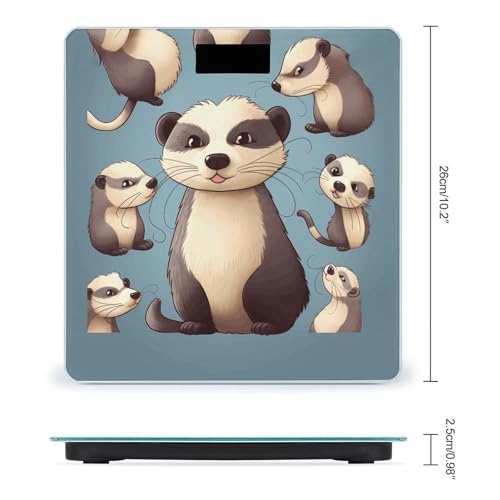 Báscula Digital para Baño con Pantalla LCD 400lb miniatura 2