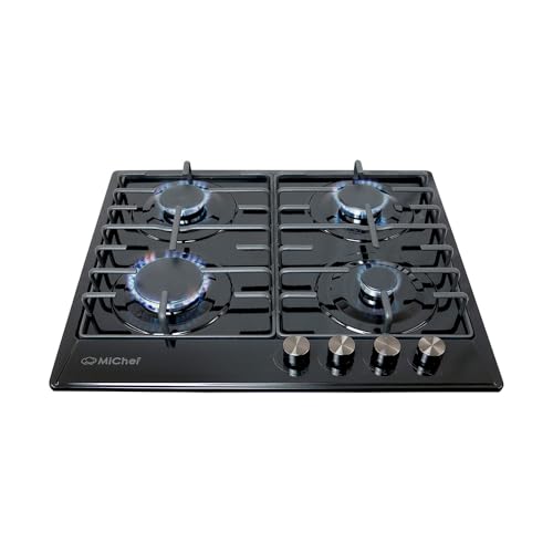 Listado de Parrilla de 4 Quemadores de Gas favoritos de las personas. 49 MiChef Parrilla a Gas de 4 Quemadores para Empotrar de 60 cm Mod. FERNET