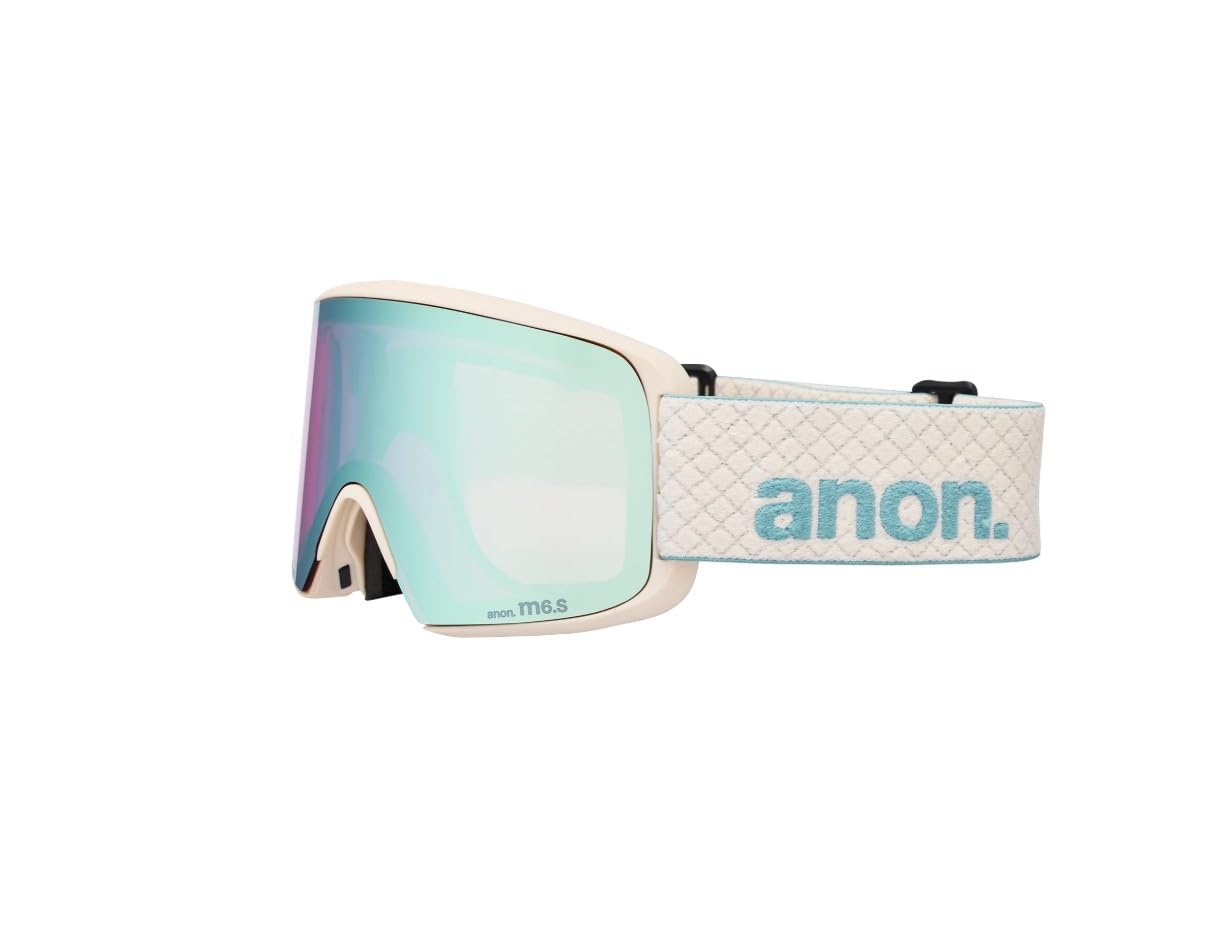 Burton Anon M6S Schneebrille + Bonus-Objektiv + MFI-Gesichtsmaske + Etui (niedrige Stegpassform)