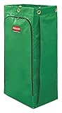 Rubbermaid 1966884 Reinigungswagen, 10 l, Grün